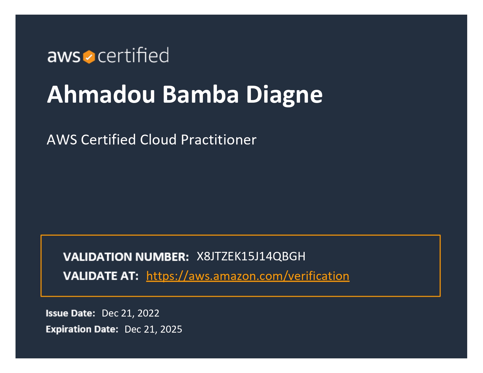 AWS Cloud Practitioner